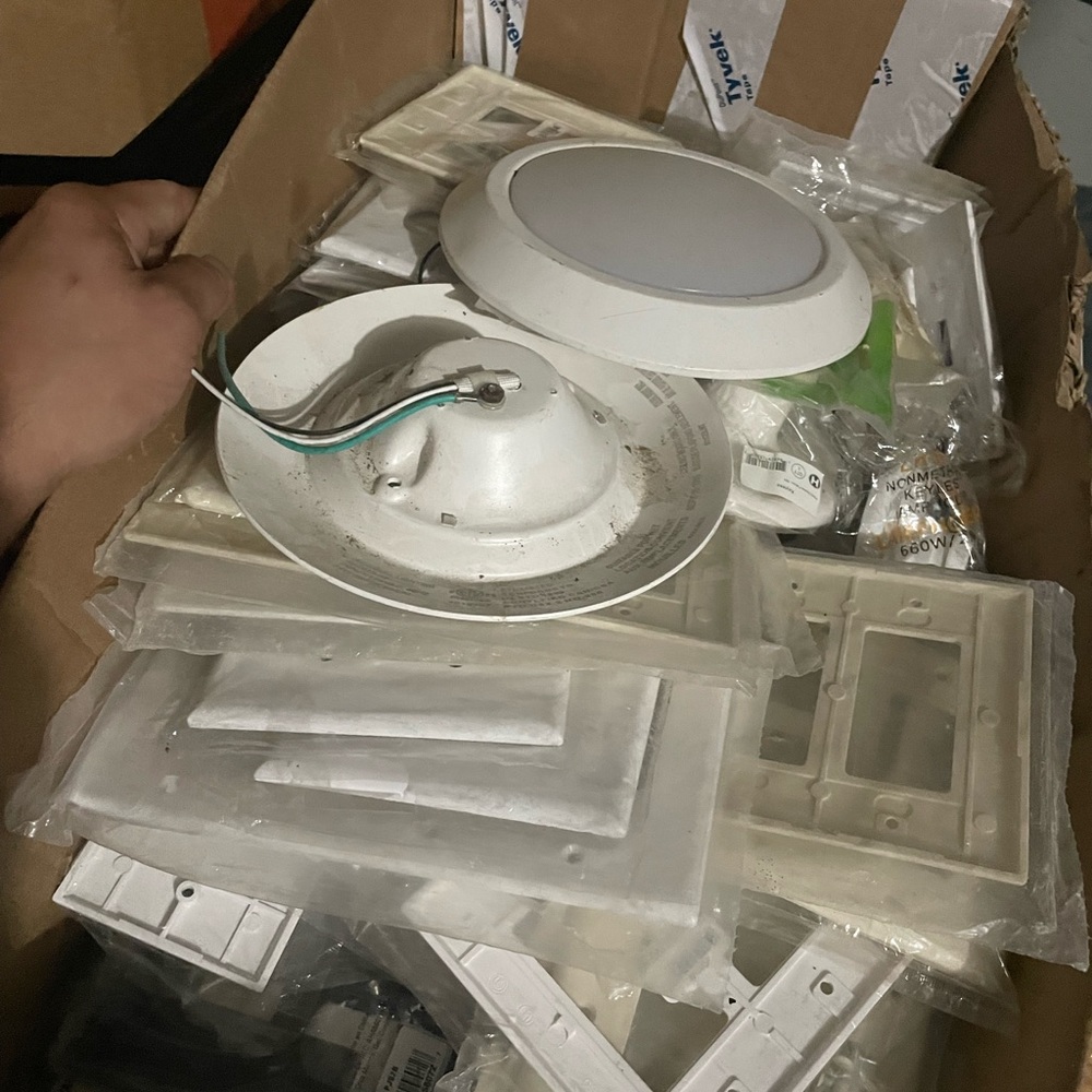 Light switches and covers and hardware